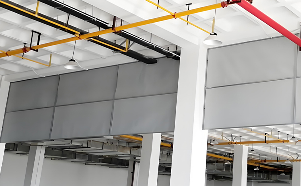 海西防火布挡烟垂壁