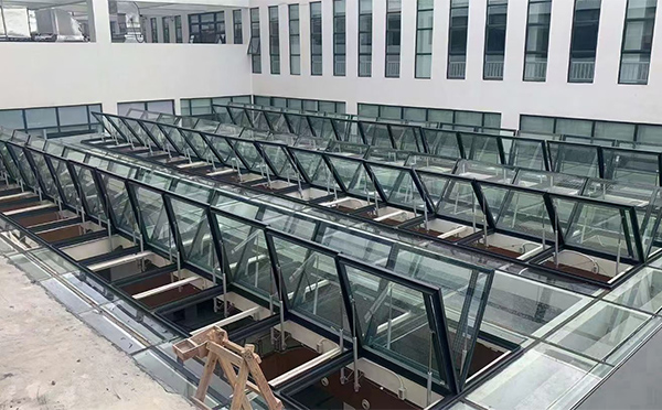 百安科技有限公司近期海西排烟窗项目案例分享 百安科技有限公司近期海西排烟窗项目案例分享